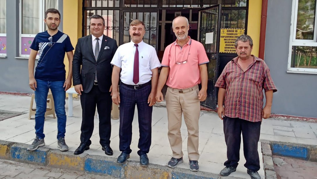  İlçe Millî Eğitim Müdürümüz Aziz Demir Cumhuriyet İlkokulu'nu Ziyaret Etti