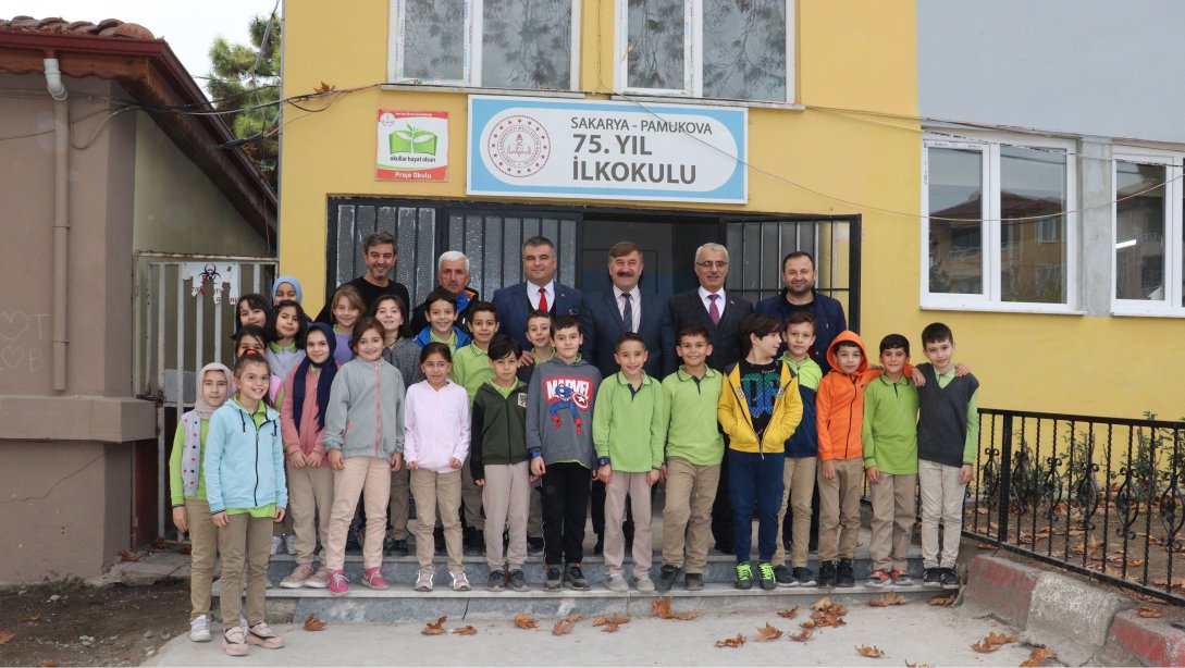 Pamukova 75. Yıl İlkokulu Ziyaret Edildi