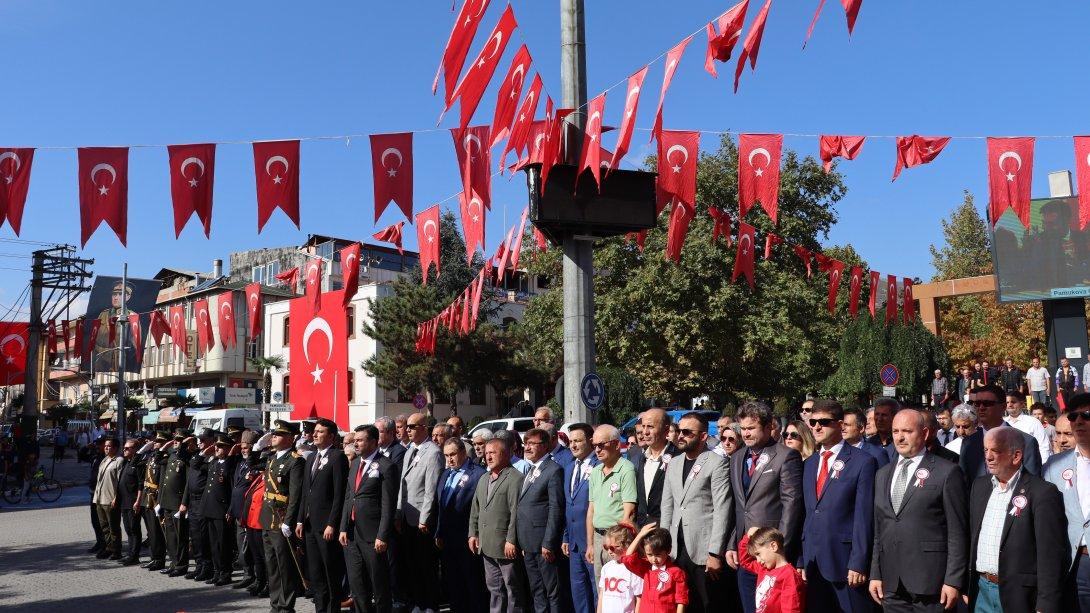 29 Ekim Cumhuriyet Bayramı Çelenk Takdimi gerçekleştirildi