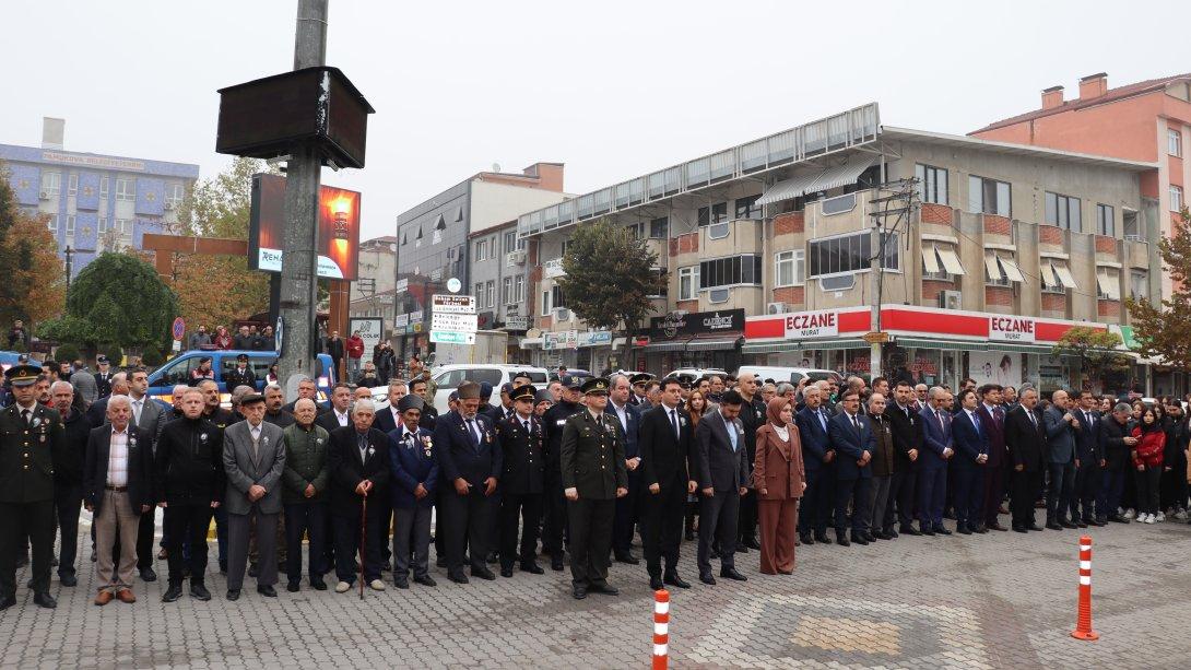 10 Kasım Atatürk Haftası Çelenk Sunma programı gerçekleştirildi