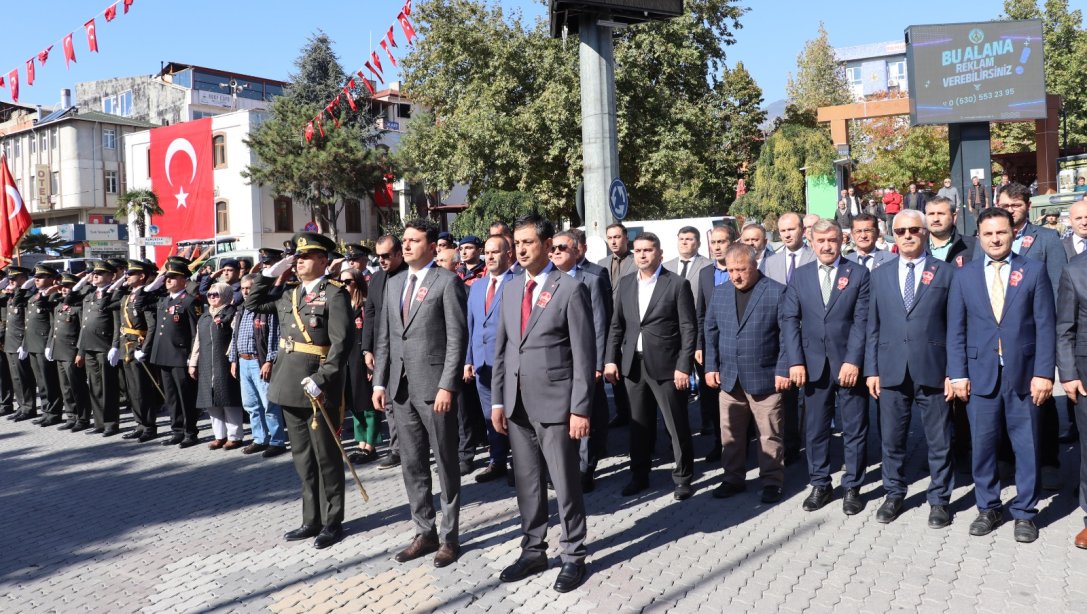 29 Ekim Cumhuriyet Bayramı Çelenk Takdimi gerçekleştirildi.